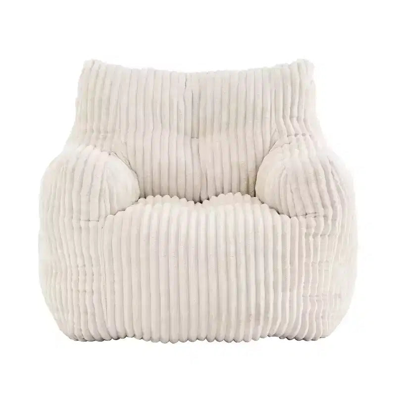 Poltrona Sacco in Velluto a Coste Moderno 37 W