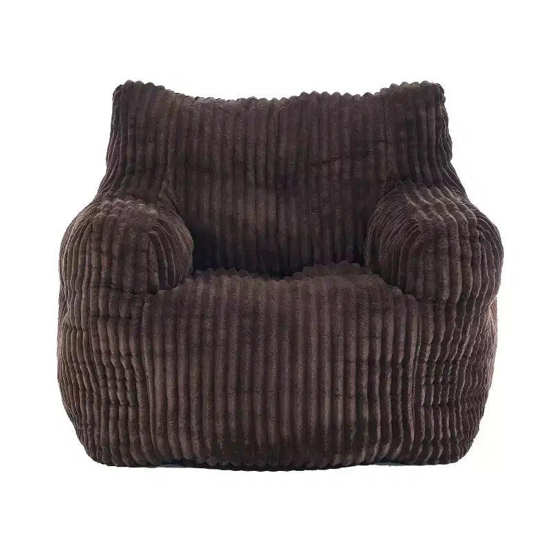Poltrona Sacco in Velluto a Coste Moderno 37 W