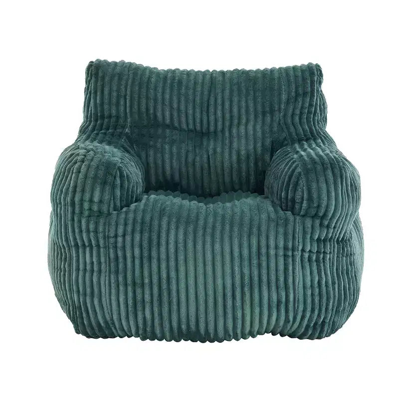 Poltrona Sacco in Velluto a Coste Moderno 37 W